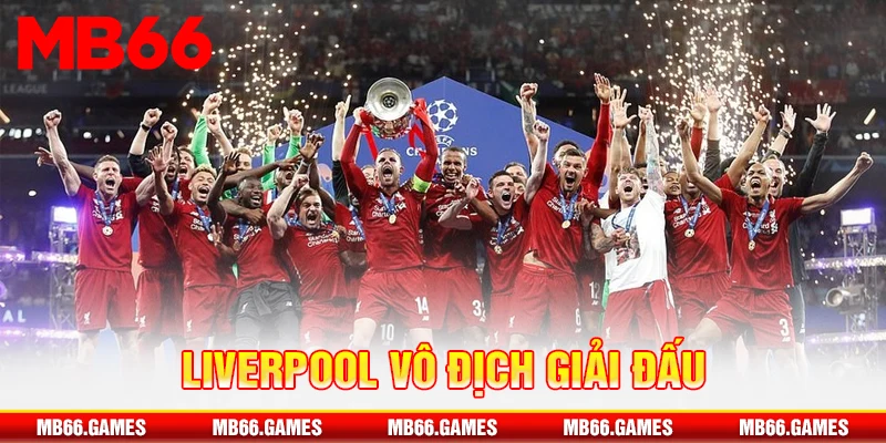 Liverpool vô địch giải đấu